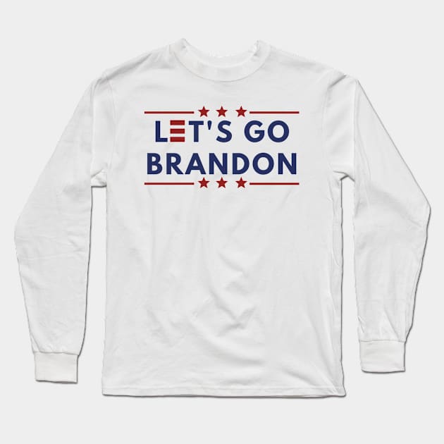 Let's Go Brandon Long Sleeve T-Shirt by MN Favorites